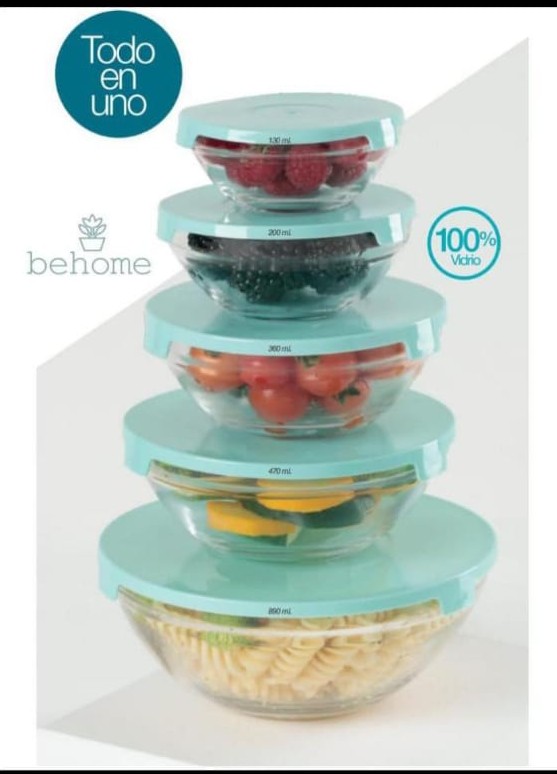 set bowls X5